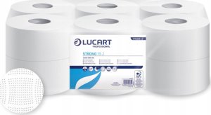 Karen Lucart Strong 19 J Plus - Papier toaletowy jumbo, 2 warstwy, 180 m, celuloza - 12 rolek 2