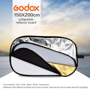 GODOX Godox RFT-05 - 5in1 Disc Kit collap. reflector kit 150x200 cm 4
