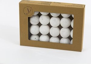 Cotton Love Zestaw lampek Cotton Balls All White - 50 Lampek 2
