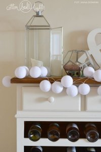 Cotton Love Zestaw lampek Cotton Balls All White - 50 Lampek 10