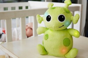 Cloud B Cloud b Tranquil Whale Wieloryb Zestaw Lampka i Grzechotka biały 8