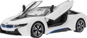 Rastar BMW i8 białe RASTAR model 1:14 Zdalnie sterowane auto + pilot 2,4 GHz 2