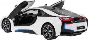 Rastar BMW i8 białe RASTAR model 1:14 Zdalnie sterowane auto + pilot 2,4 GHz 3