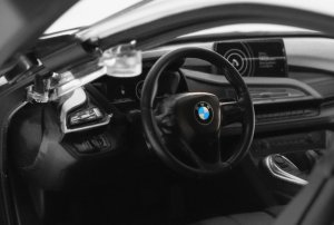 Rastar BMW i8 białe RASTAR model 1:14 Zdalnie sterowane auto + pilot 2,4 GHz 4