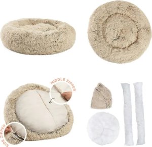 Mentor BEST FRIENDS DONUT LEGOWISKO 77x77 BEŻ 4