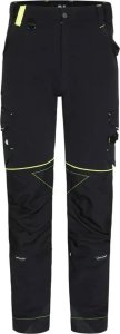 Memorysolution Darbo kelnės Nine Worths Sacha 1388 Black/Neon Yell, dydis 52 1