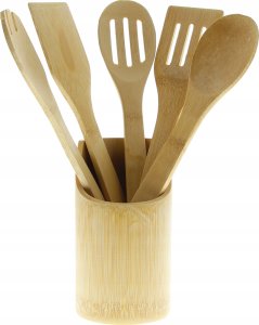 Jata Bambukinių virtuvės įrankių rinkinys, 6 dalių 2