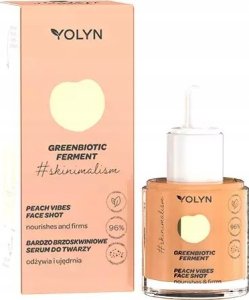 Alkotest YOLYN_Greenbiotic Ferment odżywcze serum do twarzy Bardzo Brzoskwiniowe 20ml 1