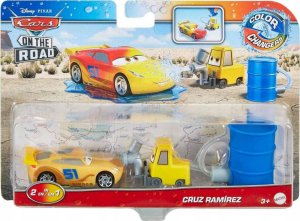 Mattel CARS AUTA CRUZ RAMIREZ zmieniający kolor zestaw 1