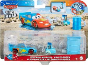 Mattel CARS AUTA ZYGZAK MC QUEEN zmieniający kolor zestaw 1