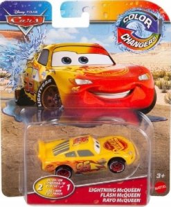 Mattel CARS AUTA ZYGZAK MC QUEEN zmieniający kolor zestaw 2