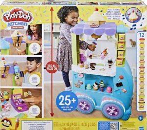 Hasbro Play-Doh Wielka Lodziarnia Na Kółkach Ciastolina 1