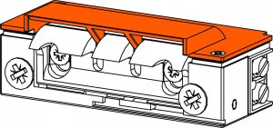 Łucznik Elektrozaczep HARTTE XS12RM-C seria XS 12V DC rew. z monitoringiem i wyślizgiem 3