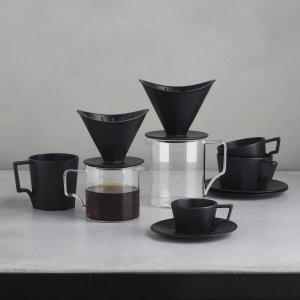 DeLonghi KINTO - OCT - Dripper ceramiczny 2 filiżanki - Czarny 1