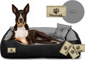 AIO Europe Legowisko Prestige dla psa, kota  60x50 / 75x65 szaro-czarne 2