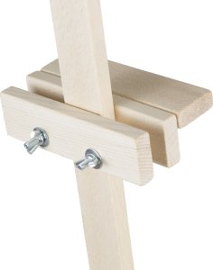 vidaXL WOODOK sztaluga do malowania z regulacją wysokości, stabilne drewno bukowe, dla dorosłych i dzieci, profes 5