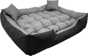 AIO Europe Legowisko dla psa ECCO 130x100 / 145x115 cm szaro-czarne 2