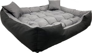 AIO Europe Legowisko dla psa ECCO 130x100 / 145x115 cm szaro-czarne 6