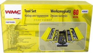 Zestaw narzędzi WMC ZESTAW NARZĘDZI  60el. W SKRZYNCE /WMC 3