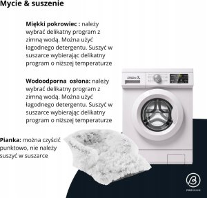 Przyjaciele BEST FRIENDS LEGOWISKO CRATE MAT BOLSTER 90x53cm FROST 4