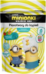 Alkotest MINIONKI_Pianotwory do kąpieli Owocowe Zapachy 6x20g 1