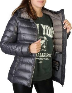 Plein Sport Markowa kurtka Ciesse model BENJA-N6C10D kolor Szary. Odzież damska. Sezon: Jesień/Zima EU 44 4