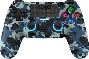 Pad Nitho Dragonshock Controller Mizar      Wireless blau camo  PS4 1