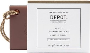 Trussardi Depot, 600 Body Solutions No. 602, Botanical Complex, Cleansing, Mystic Amber, Scented Soap Bar , 100 g For Men 1