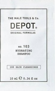 I love Depot, 100 Hair Cleansing No. 103, Pro-Vitamin B5, Hair Shampoo, For Hydration, 10 ml For Men 1