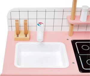 Triton Kuchnia drewniana dla dzieci Retro + przybory kuchenna 8