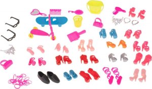 DWM Akcesoria dla lalek Ubranka Sukienki Zestaw 85el. 4