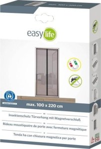 ProGarden Moskitiera siatka na drzwi lamelowa z zamknięciem na magnes 100x220cm 9