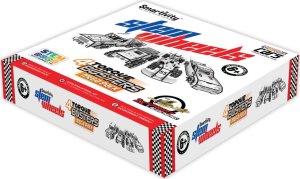 WOODEN CITY Smartivity Drewniane Mechaniczne Puzzle 3D - Zestaw 4 Samochodów 4