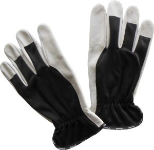 Delta Plus Rękawice skóra licowana od spodu i końce palców, strona wierzchnia oddychająca rozm. 8 2