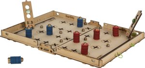 WOODEN CITY Smartivity Drewniane Mechaniczne Puzzle 3D - Atak Szachowy 2