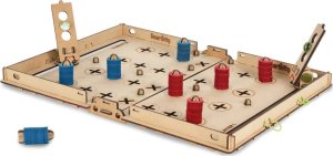 WOODEN CITY Smartivity Drewniane Mechaniczne Puzzle 3D - Atak Szachowy 4