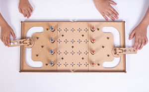 WOODEN CITY Smartivity Drewniane Mechaniczne Puzzle 3D - Atak Szachowy 9