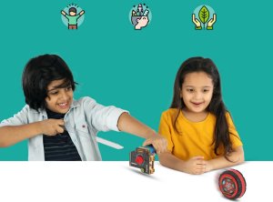 WOODEN CITY Smartivity Drewniane Mechaniczne Puzzle 3D - Szalone Kółka 4