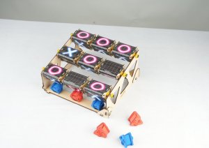 Mr.Playwood Smartivity Drewniane Mechaniczne Puzzle 3D - Kółko i Krzyżyk 6