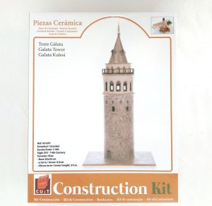 Domus Kits CUIT Składany Domek z Cegły 3D - Wieża Galata 3