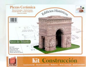 Domus Kits CUIT Składany Domek z Cegły 3D - Łuk Triumfalny 3