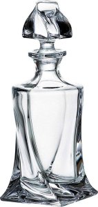 Glasmark Zestaw TWISTED do Whisky: Karafka + Dwie Szklanki + Kamienie + Szczypce + Skrzynia 4