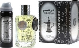 Afnan Ard Al Zaafaran Dirham Silver + Deo 100ml EDP 1