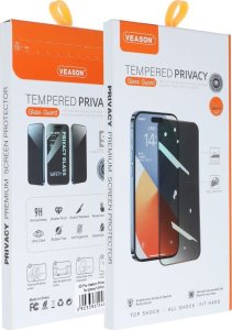 VMAX Szkło Hartowane 6D Pro Veason Privacy Glass - do Iphone 15 Pro Max czarny 1