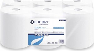 Karen Lucart Strong 14 CF - Ręcznik papierowy w roli mini, 2 warstwy, 55 m, celuloza - 12 rolek 2