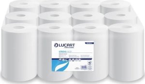 Karen Lucart Strong 14 CF - Ręcznik papierowy w roli mini, 2 warstwy, 55 m, celuloza - 12 rolek 3
