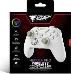 Pad Canyon Dragonshock Controller Nebula Pro Wireless weiß       Switch 5