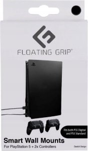 Nitho Floating Grip Wandhalterung PS5    2xController schwarz 1