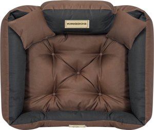 KingDog Legowisko dla psa 115x95 Brązowe KingDog 3