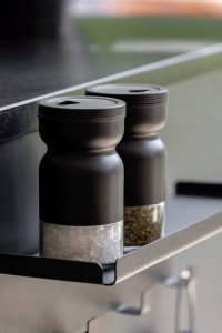 Wenko Solniczka i pieprzniczka na metalowym stojaku, Melli, WENKO 11